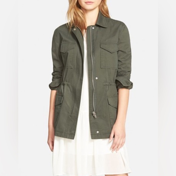 Cupcakes & Cashmere utility jacket Sz M - Picture 1 of 8